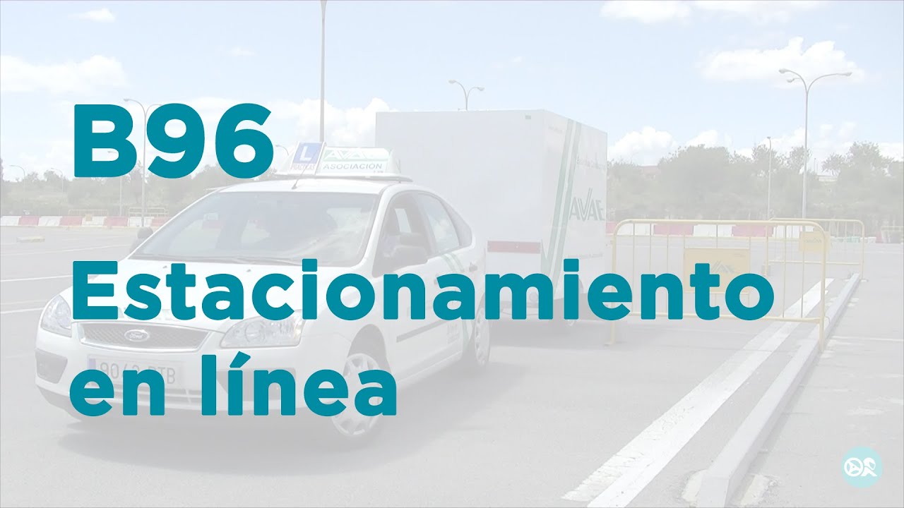 Examen práctico permiso B96: ¿Cómo estacionar en línea un coche con remolque de 3500kg MMA?