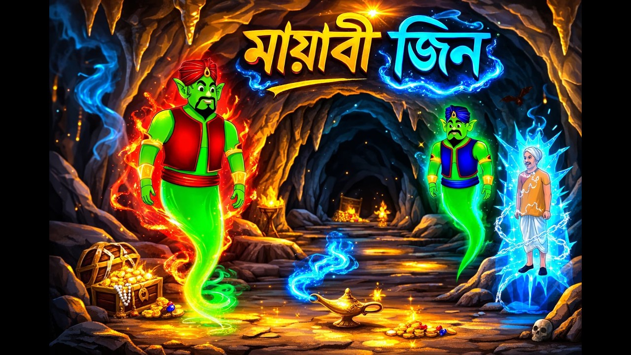 মায়াবী জিনের রহস্যময় কাহিনী( rupkotha golpo)NGNG TOONS