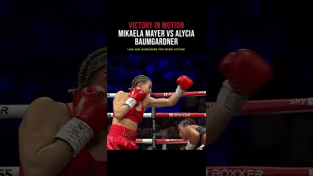 MIKAELA MAYER VS ALYCIA BAUMGARDNER - HIGHLIGHTS