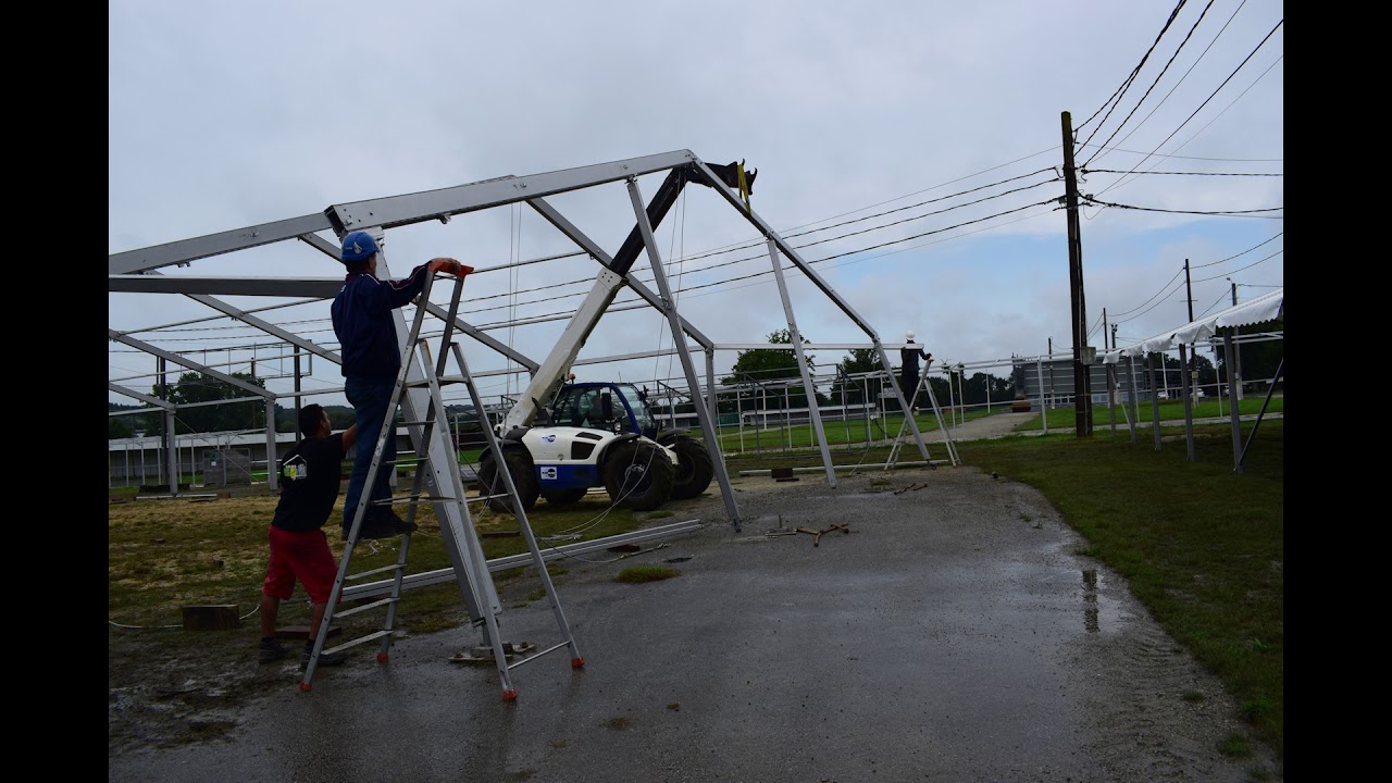 Barnums Lesage Structure à la Foire de Béré 2017