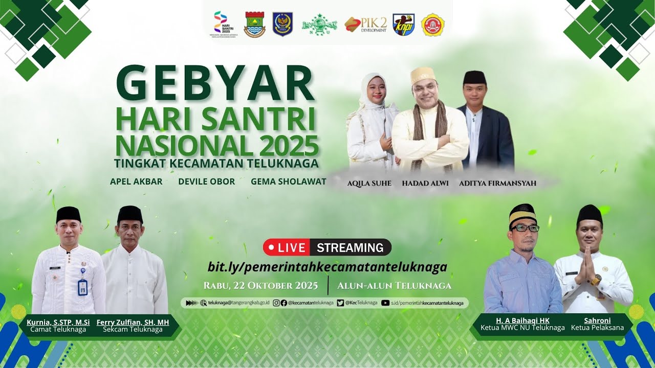 GEBYAR HARI SANTRI NASIONAL 2025 TINGKAT KECAMATAN TELUKNAGA