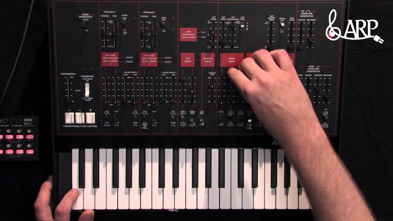 ARP ODYSSEY Analog Synthesizer Full Tutorial German