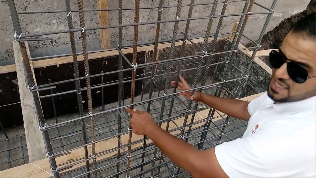 شرح مبسط لكيفية استلام حدادة ونجارة القواعد المنفصلة والأعمدة _ لأصحاب المشاريع ولطلاب الهندسة