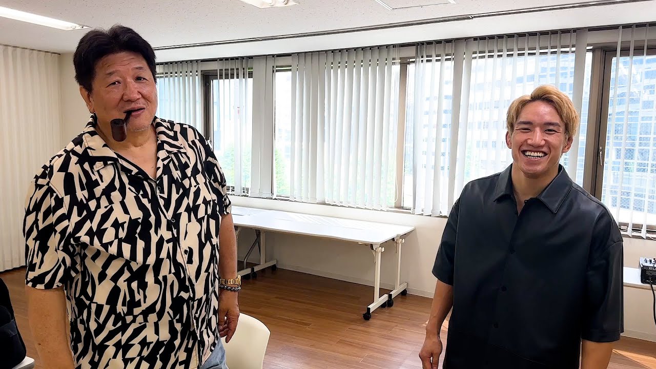 前田日明さんにUFC参戦の報告をしてきた。