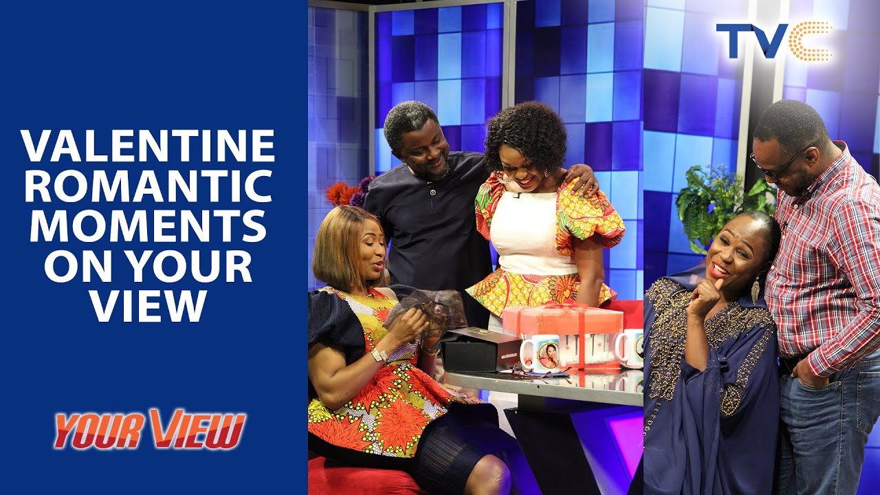 Romantic Moments! Your View Ladies React To Their Husbands' Valentine Messages