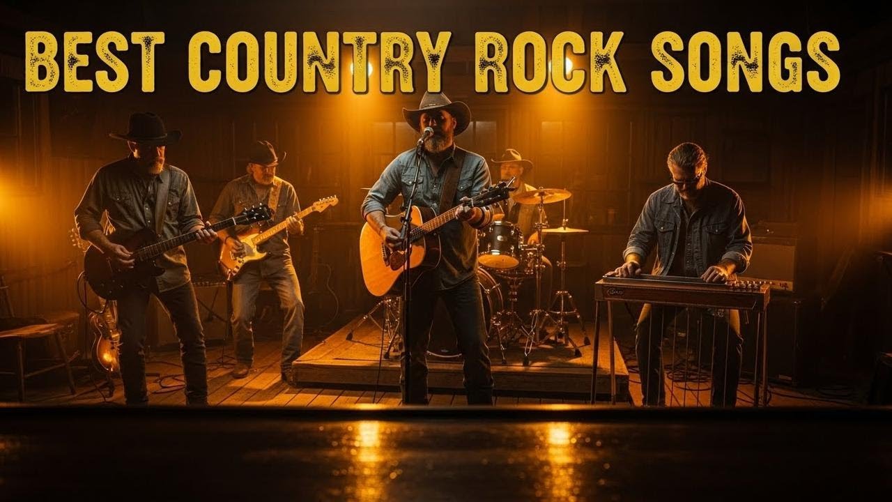 Country Rock Sunset Drive 2026 🎸 Smooth Americana Rock Vibes | Tom Petty