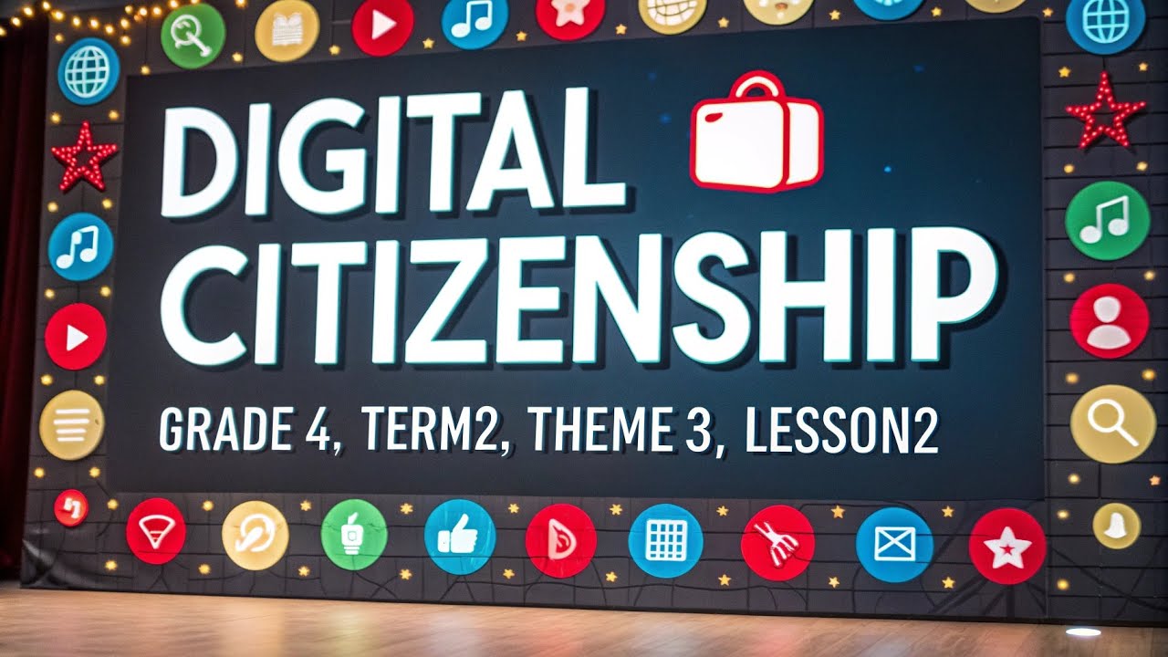Exploring Digital Citizenship | Grade 4 ICT:  Term 2, Theme 3, Lesson 2