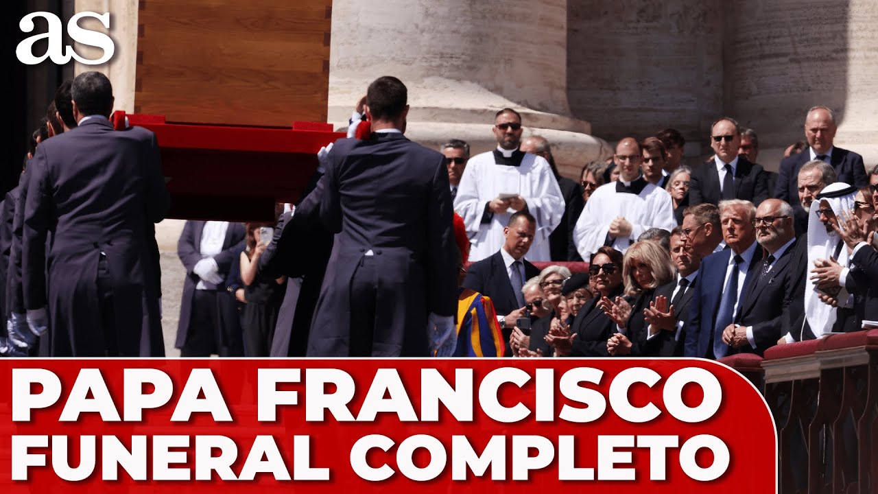 PAPA FRANCISCO, la CEREMONIA de su FUNERAL, al COMPLETO