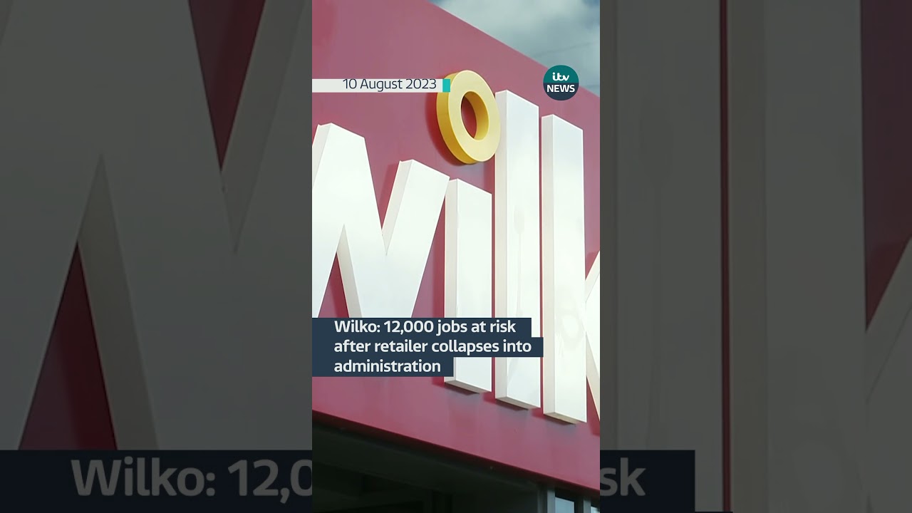 Wilko collapses into administration #itvnews #wilko