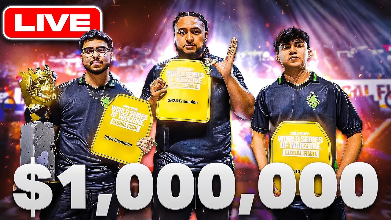 $1,000,000 WSOW GLOBAL LAN FINALS | @DiazBiffle