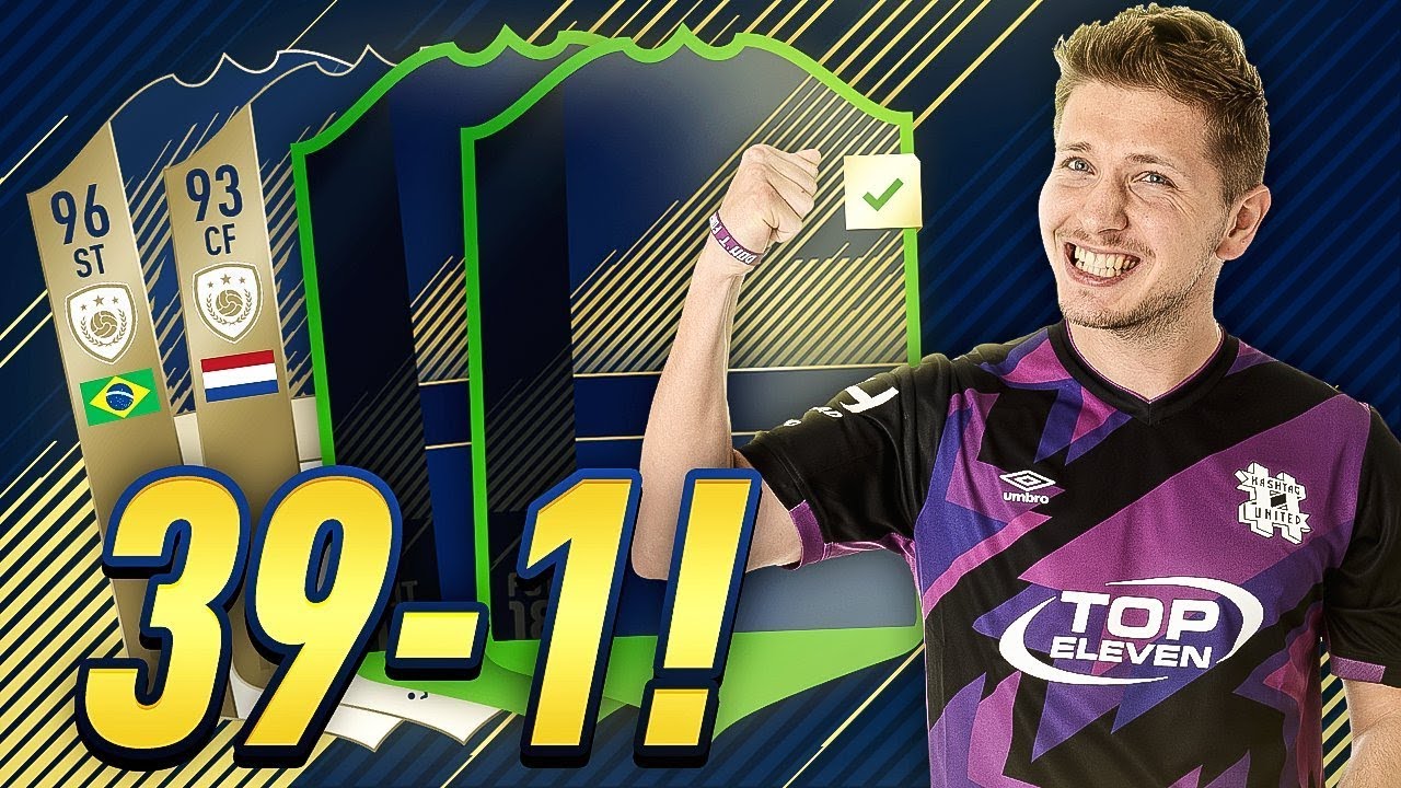 39-1 WITH FOUR NEW INCREDIBLE PLAYERS!  FUT CHAMPIONS TOP 100 GAMEPLAY
