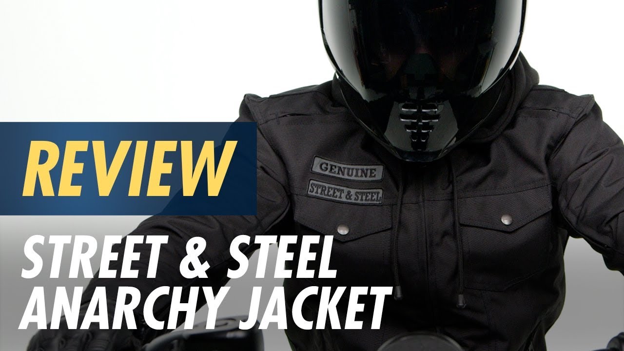 Street & Steel Anarchy Jacket Review at CycleGear.com