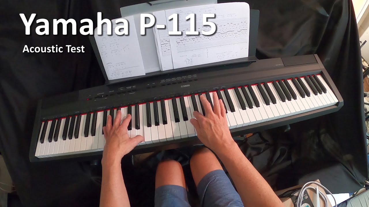 Yamaha P-115 acoustic test | Jazz | Classics