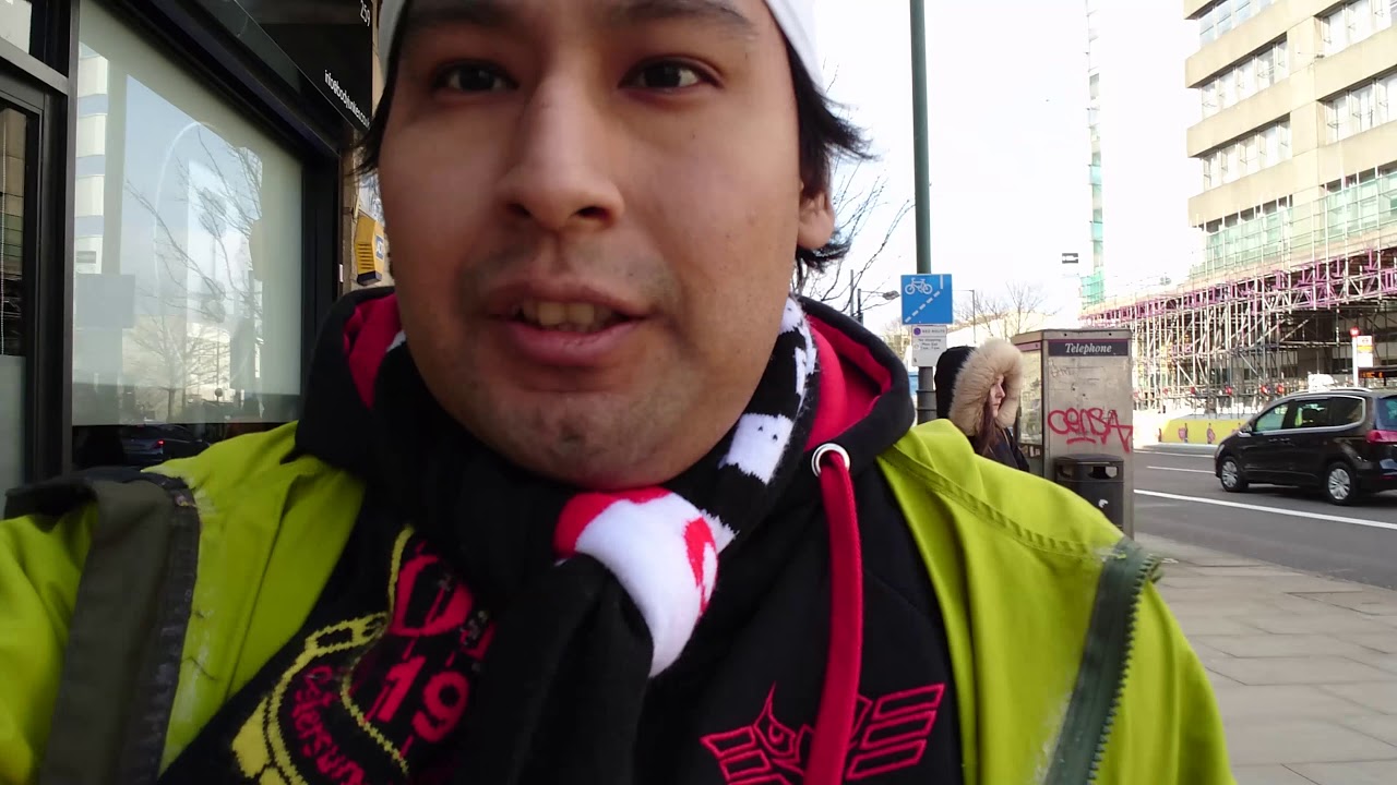 Arsenal vs Östersund. (2-1) My trip to London 4K (svensk text)