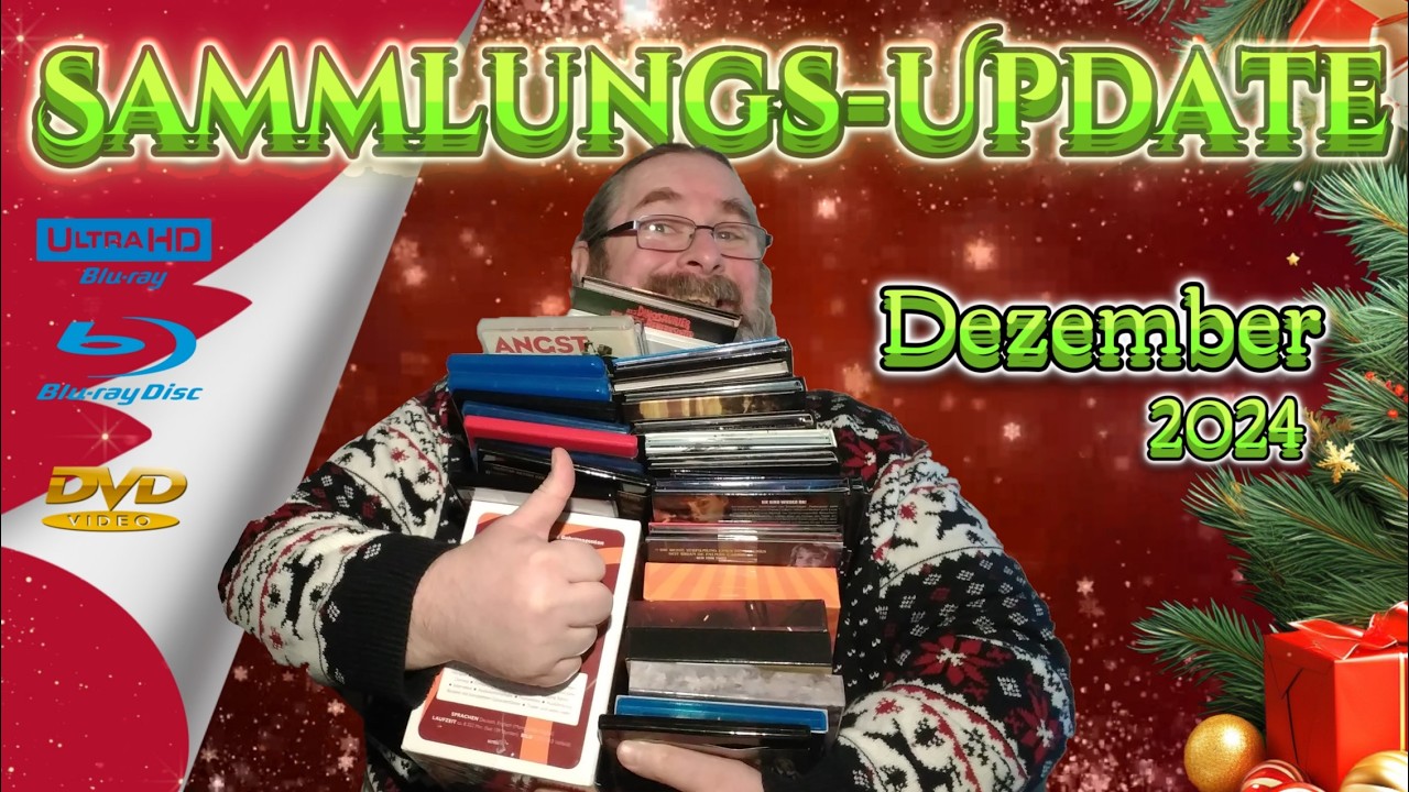 🆕 DIE NEUZUGÄNGE MEINER FILMSAMMLUNG (Dezember 2024) - Ja, is denn heut schon Weihnachten?