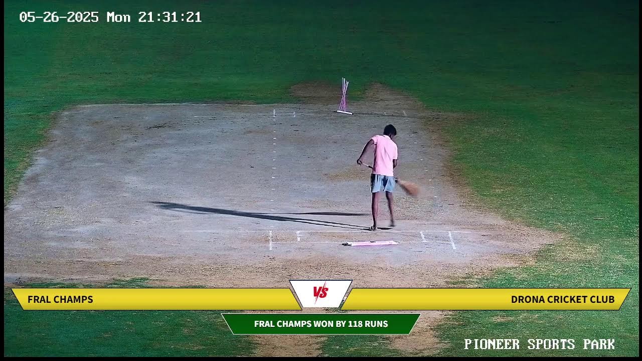 FRAL CHAMPS vs DRONA CRICKET CLUB