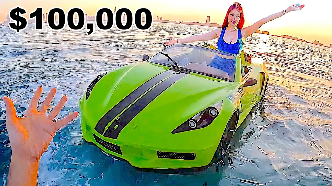 The $100,000 Car that Drives on Water !!!