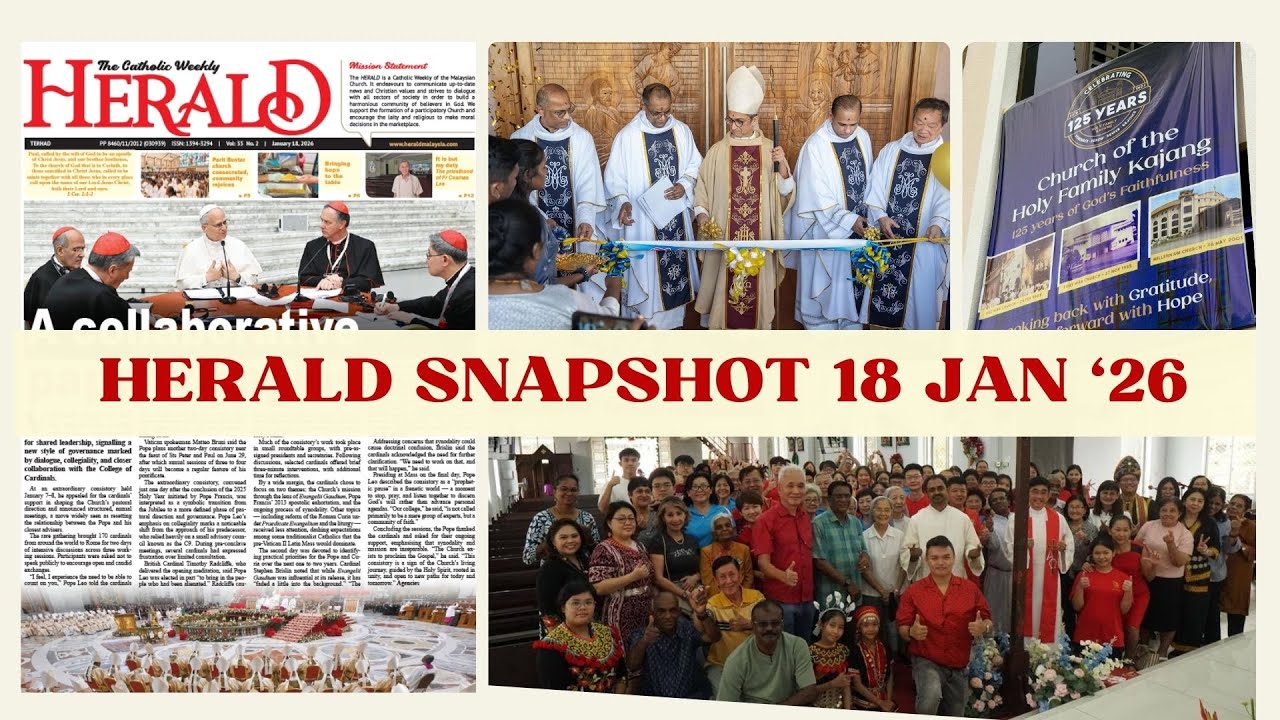 Holy Family in Kajang marks 125 years | Church of Our Lady of Good Health Reopens | Salib tracker