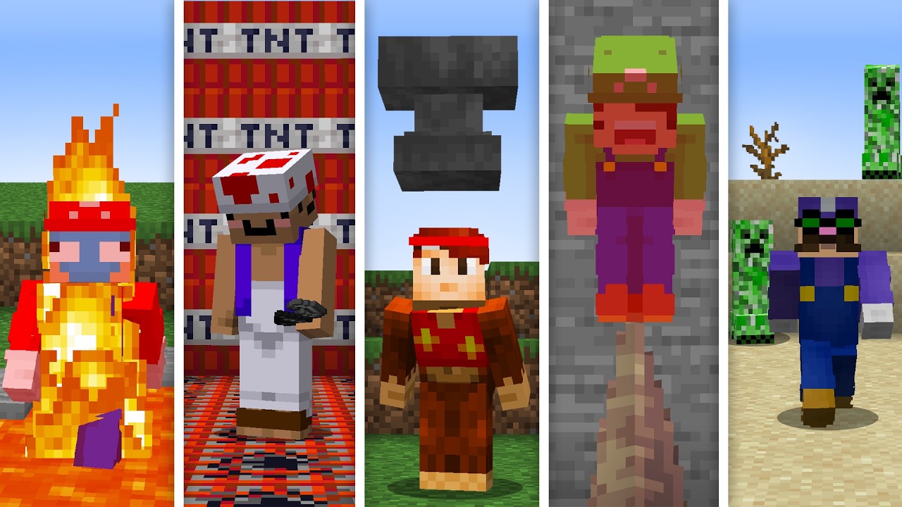 Minecraft 5-Way Death Swap