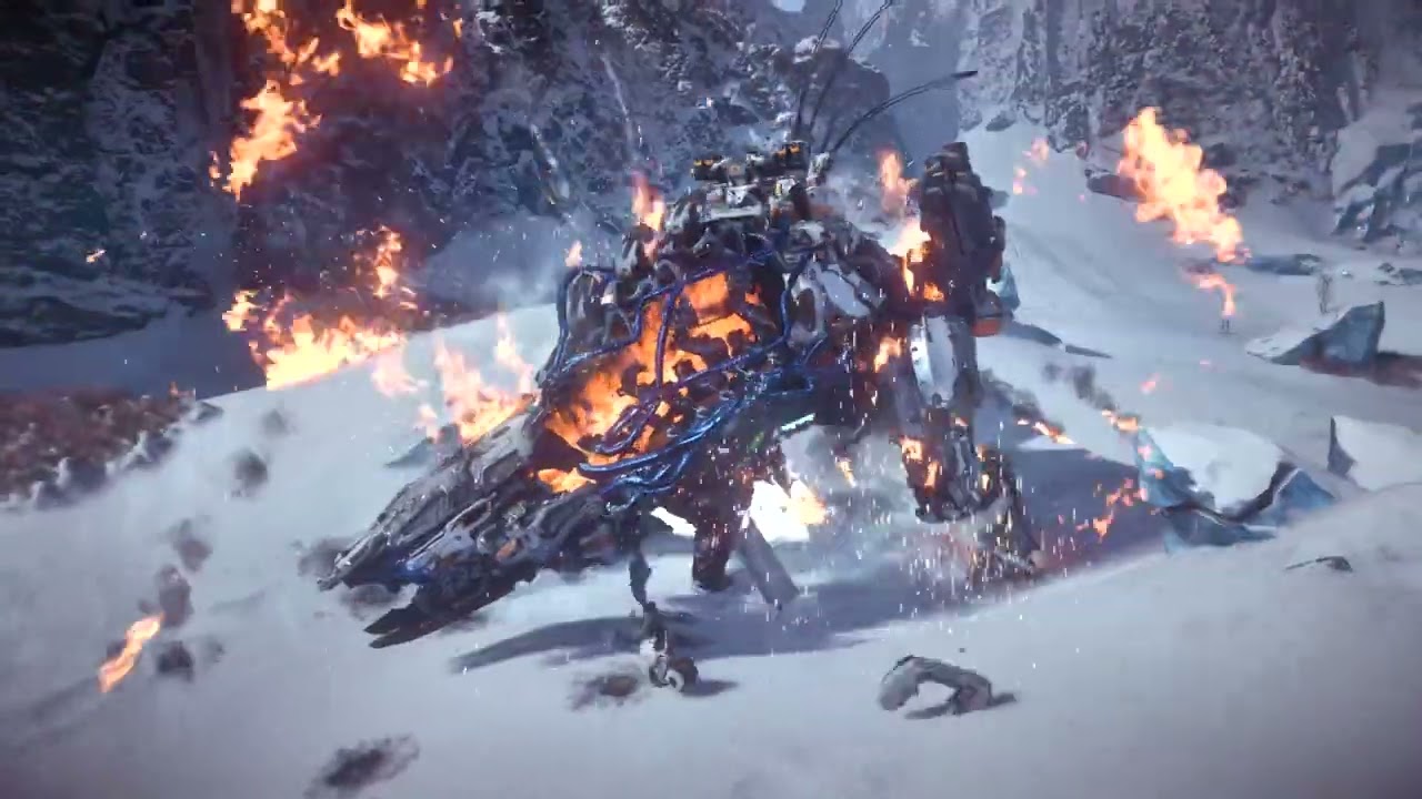Daemonic Fireclaw vs. Overridden Thunderjaw - STORY MODE