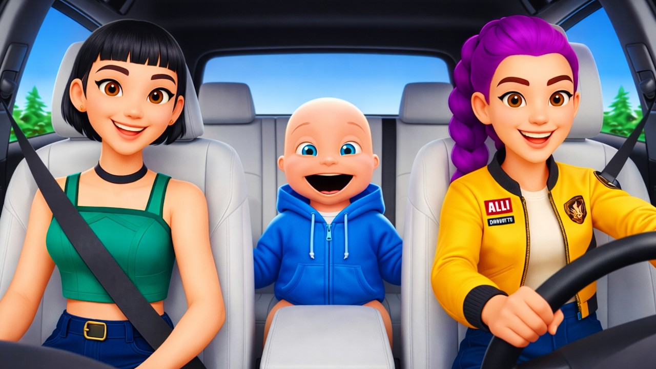 Baby Goes On ROADTRIP With KPOP DEMON HUNTERS!!