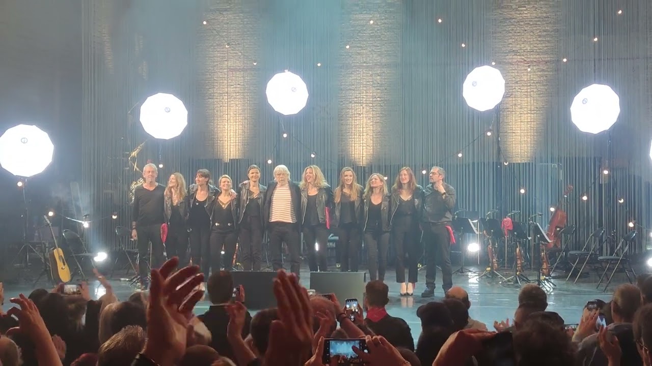 fin de concert #renaud dans mes cordes théâtre Sébastopol Lille 21/02/23