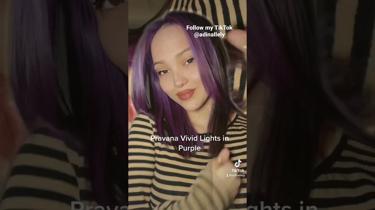 90&rsquo;s chunky money piece #hairtutorial #diy #purple #90s #moneypiece #tiktok #hairstylist
