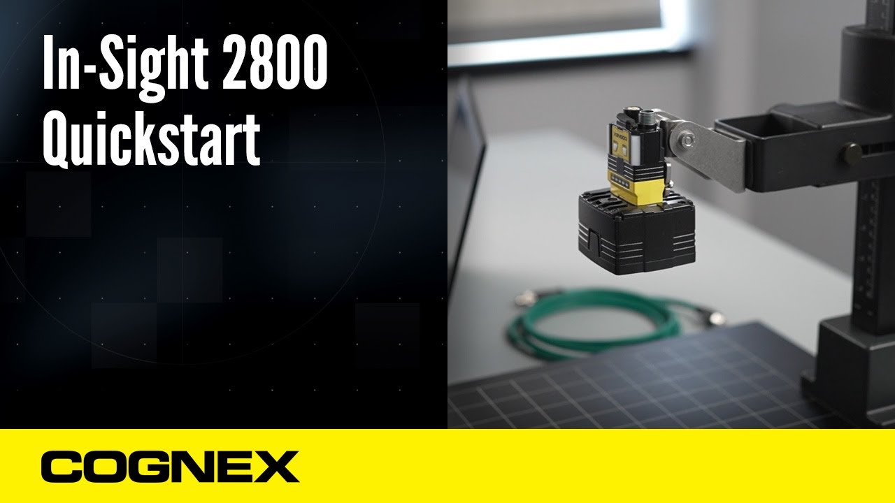 In-Sight 2800: Unboxing and Setting Up Your Device | Cognex Support