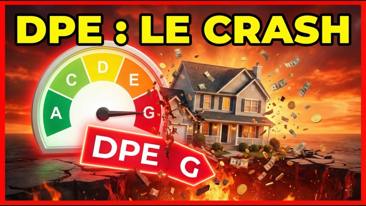🔴 DPE 2026 : La chute des Prix est VIOLENTE ! (Chiffres Notaires) 📉