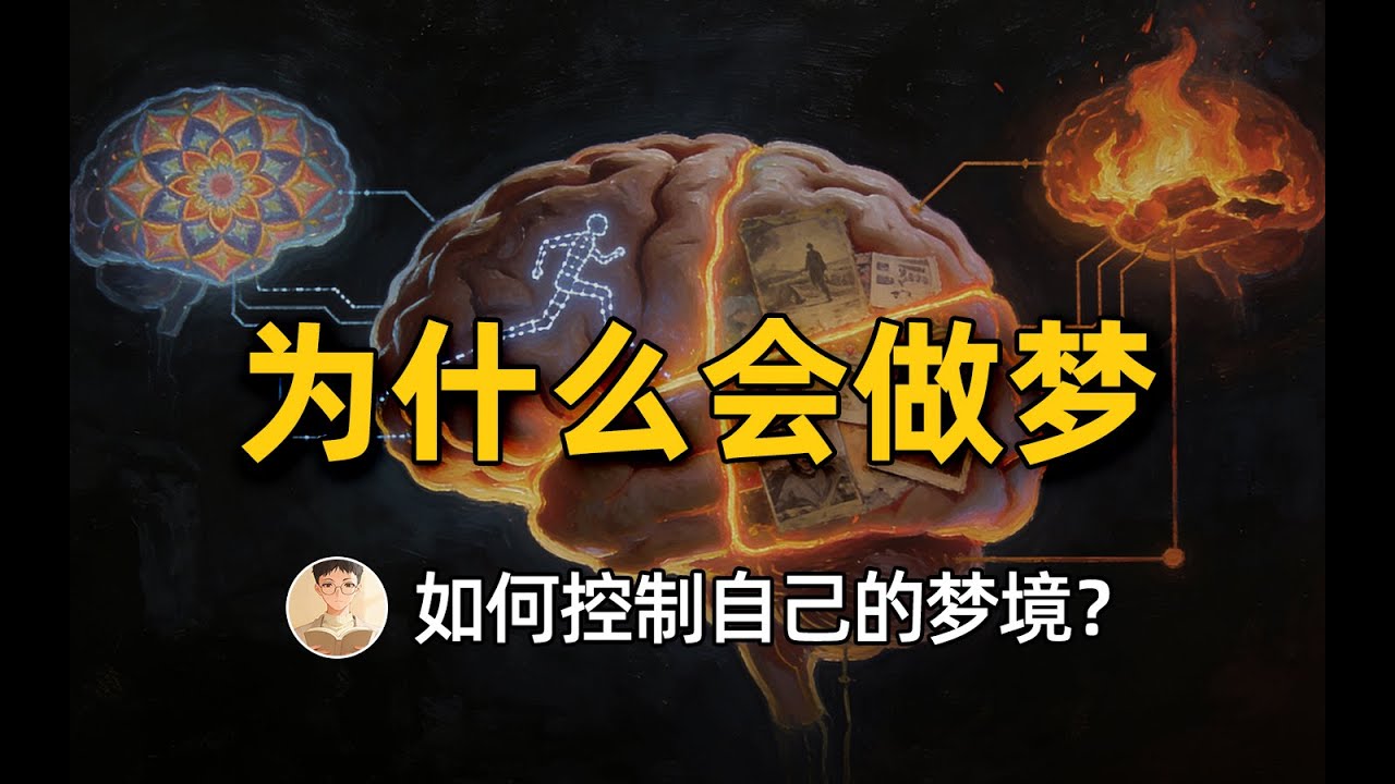 我们为什么会做梦？如何控制自己的梦境？在梦里意识到是梦，然后呢？#人文#知识#社科#心理#人生