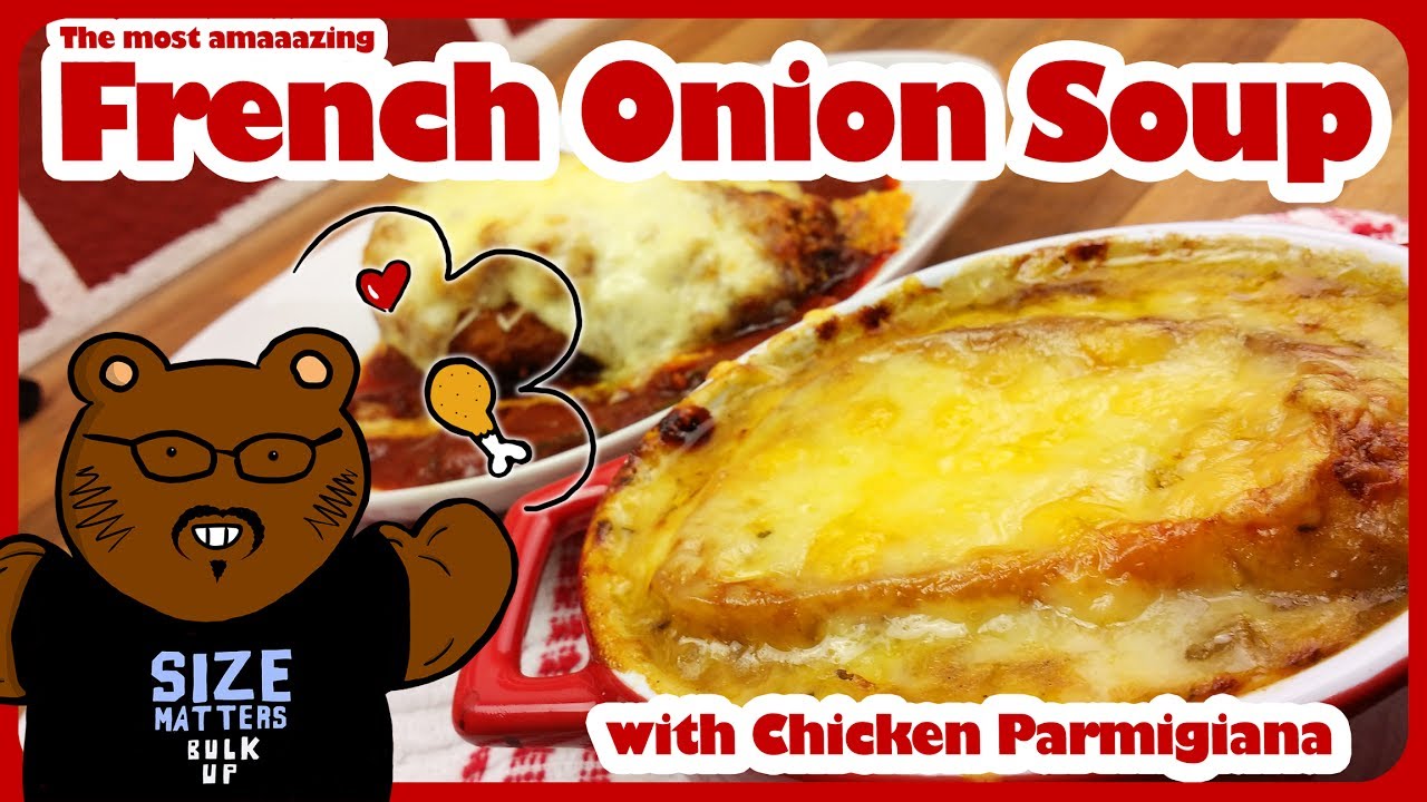 GameJ06 Tribute - The most amaaazing French Onion Soup with Chicken Parmigiana - Cooking In Space