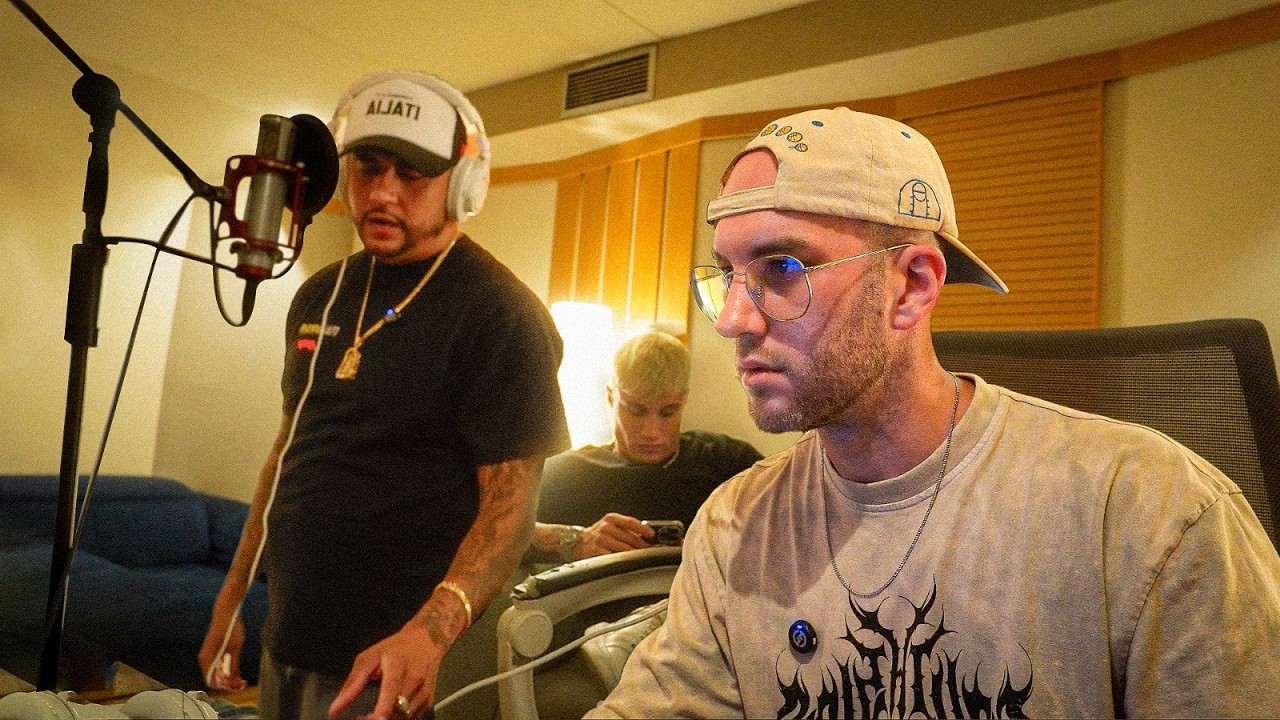 Así se CREA una CANCION en el ESTUDIO con un ARTISTA TOP