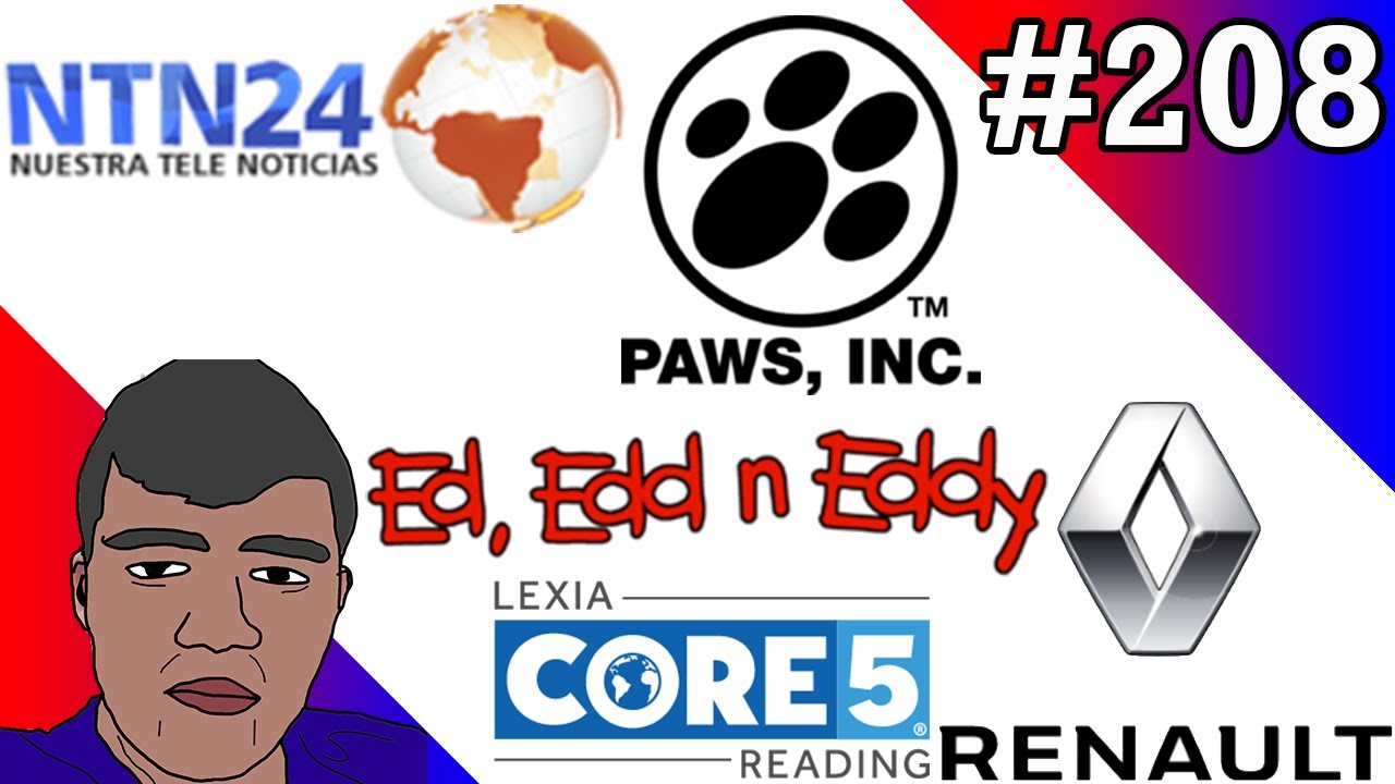 (ПОВТОРНАЯ ЗАГРУЗКА) ИСТОРИЯ ЛОГОТИПА №208 — NTN24, Renault, Paws Inc, Ed Edd n Eddy и Lexia Core...