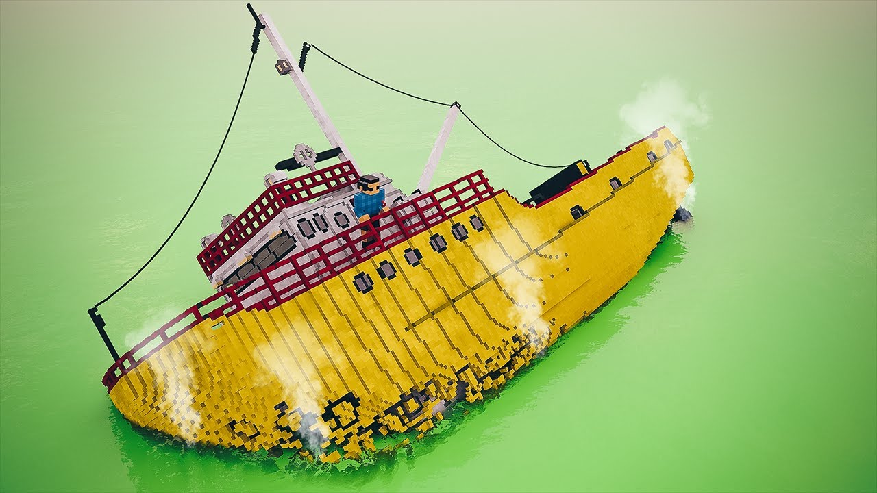 Sinking Ships In Acid Sea | Teardown