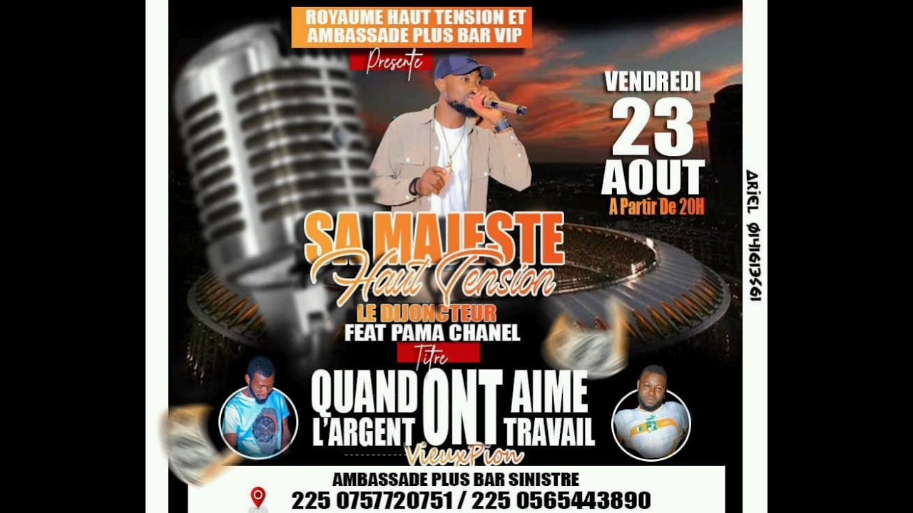 SA MAJESTÉ HAUT TENSION LE DISJONCTEUR FEAT PAMA CHANNEL..... QUAND ON AIME L'ARGENT ON TRAVAIL 💪