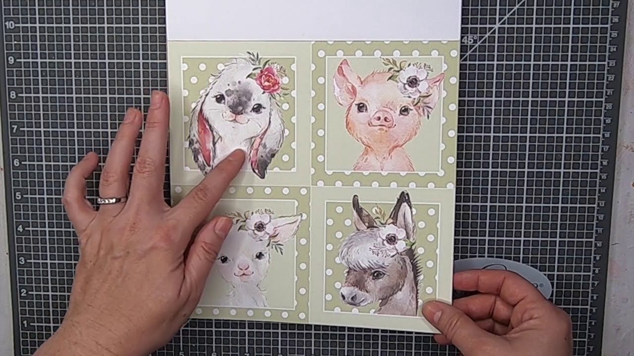 3 Card Ideas – Farmyard Friends Paper Collection by The Paper Boutique