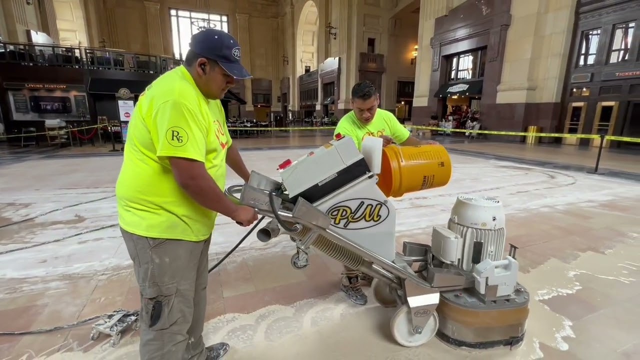 Marble Floor Restoration, Repair, and Polishing