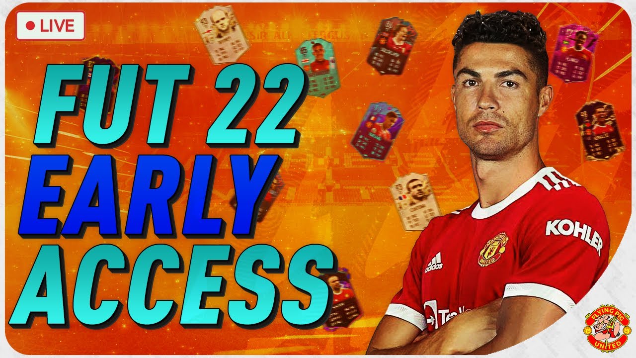 🔴 LIVE FIFA 22 Ultimate Team Ep 4 RTG Man Utd Early Access