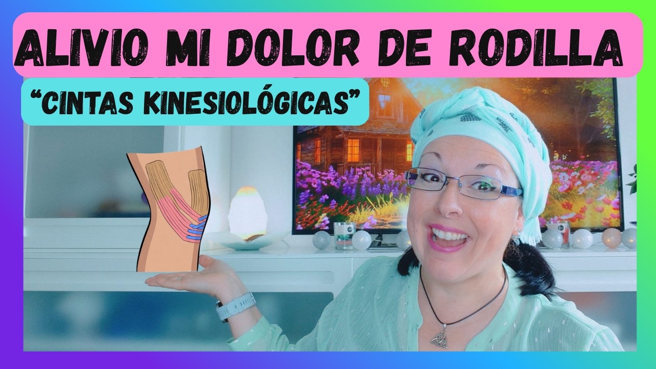 Utilizo por Primera Vez Cintas Kinesiológicas para mi rodilla | Os lo Cuento Todo 🩹🤕🦵🏻🥰❤️‍🩹