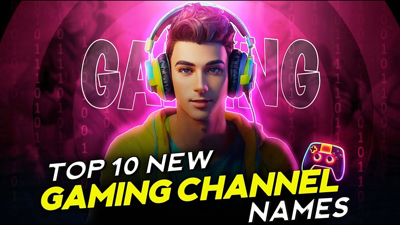 Top 10 New Gaming Channel Names 2024 || Best You Tube Channel Names And Ideas