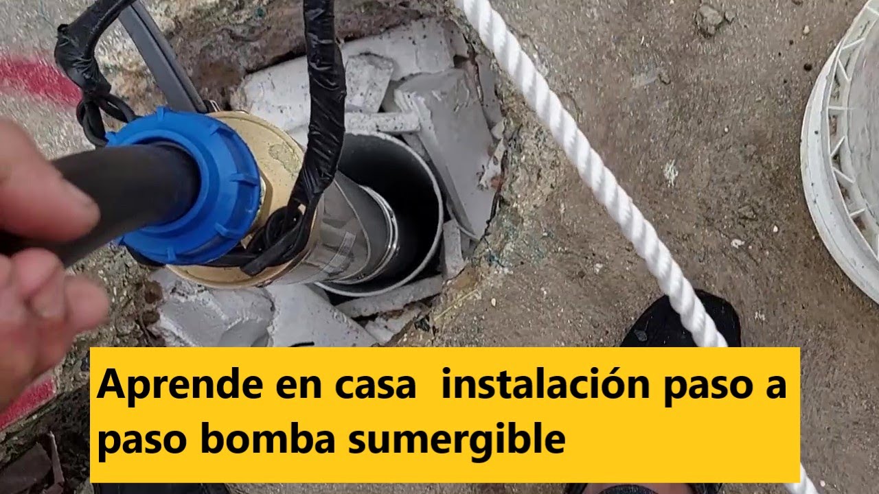 ¡Aprende Cómo Instalar una Bomba Sumergible en Pozo Profundo con Estos Consejos Prácticos!.(4 parte)