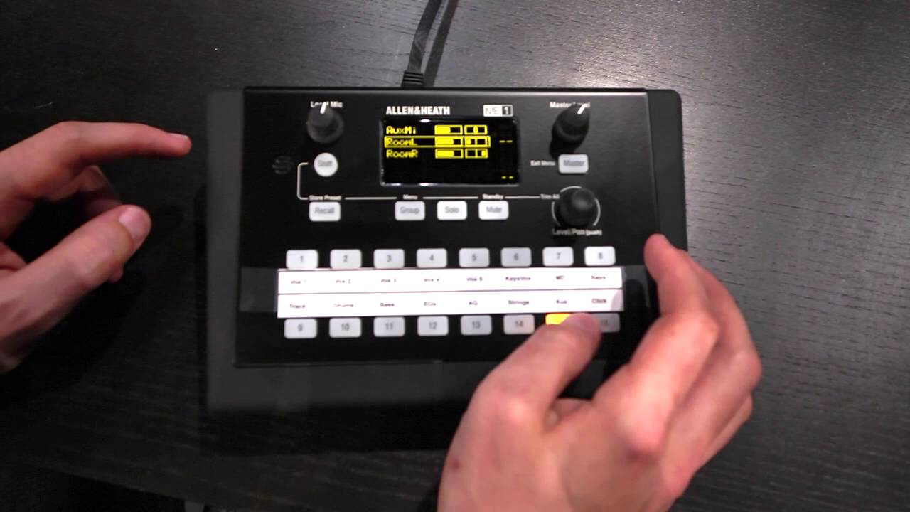 Allen & Heath ME-1 Tutorial