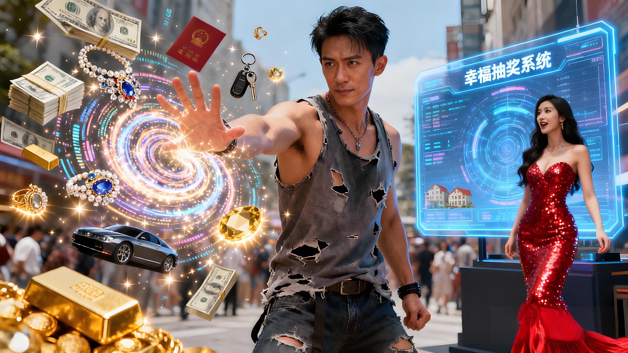 【完結】🔥黃金，豪車隨手就來？看我用幸福抽獎系統抱得美人歸，成為人生贏家！