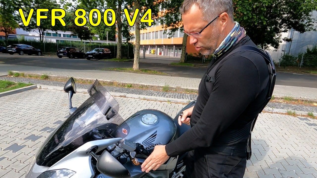 Bj. 2009 Honda VFR 800 V4 - kerniger V4 Sound!