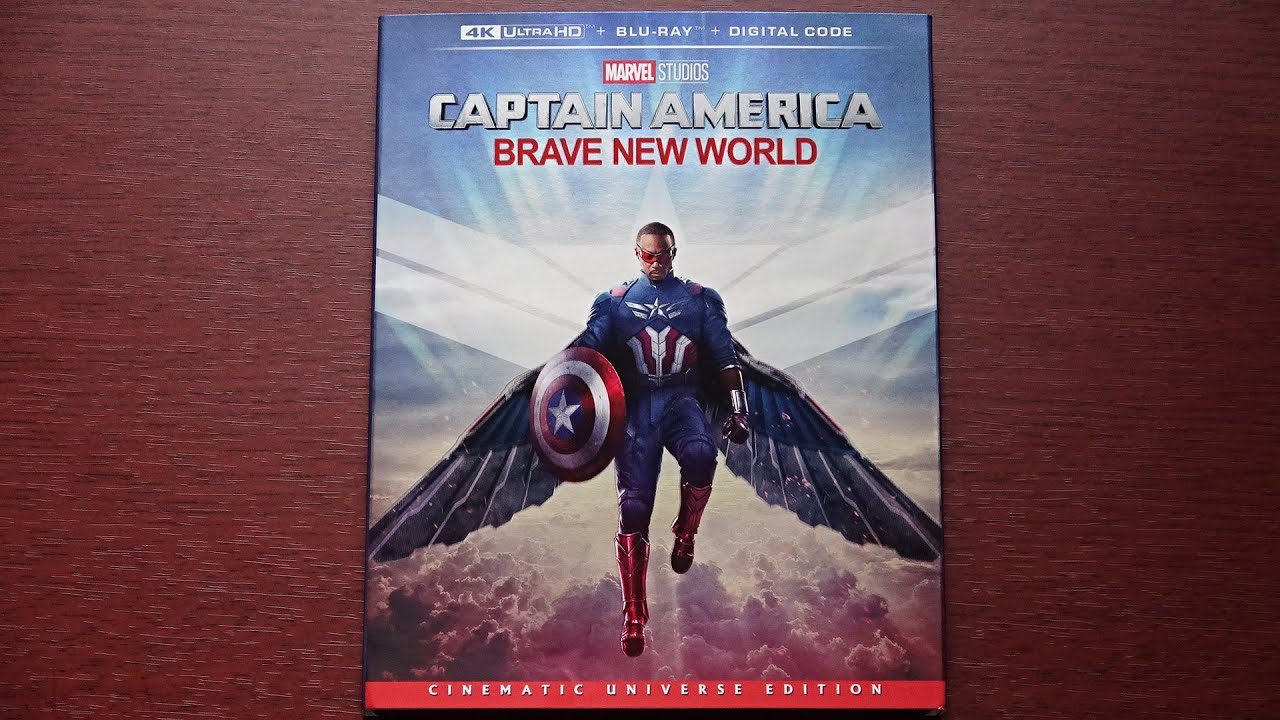 Captain America Brave New World 4K Ultra HD Blu-ray Unboxing