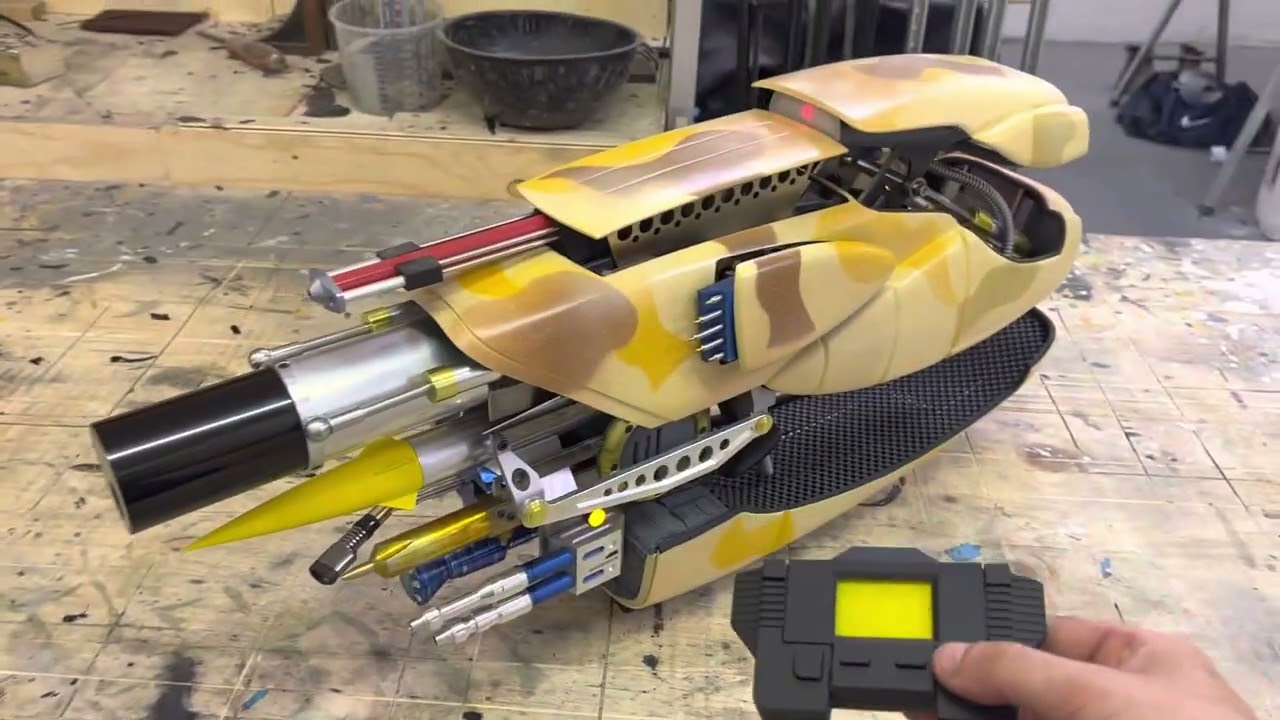 ZORG Industries ZF-1 replica prop with remote control activation and sound effects.