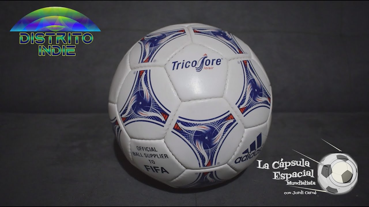 Balón ADIDAS Tricolore del Mundial del DE FRANCIA 1998 (VERSION  LOISIR)