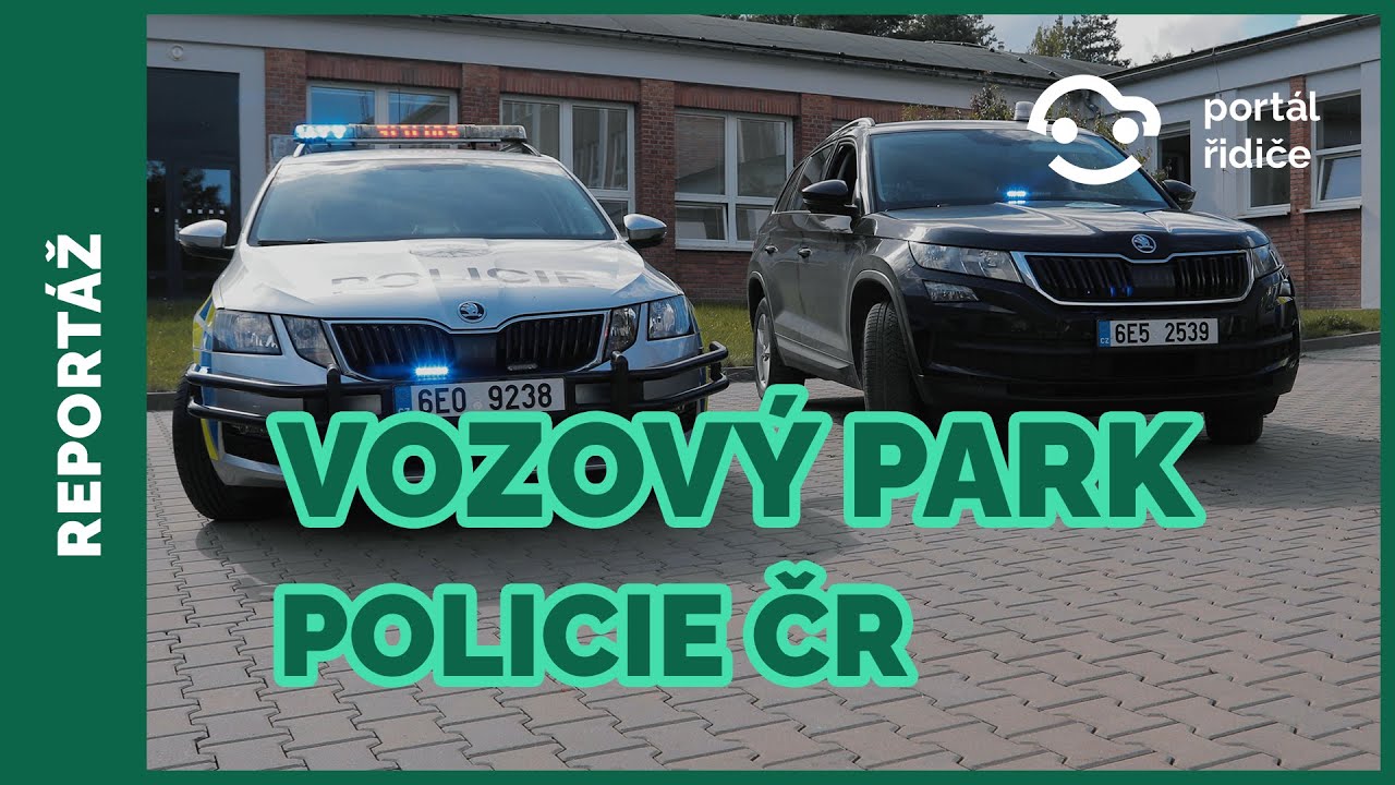 Vozový park Policie České republiky | Auta policie v číslech