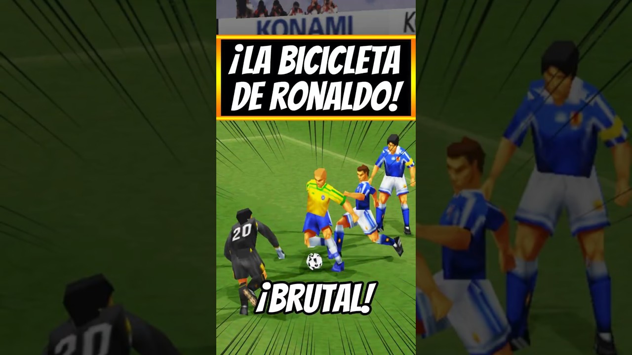 EL FEN&Oacute;MENO RONALDO | ISS Pro Evolution / Winning Eleven 4 [HARD MODE]