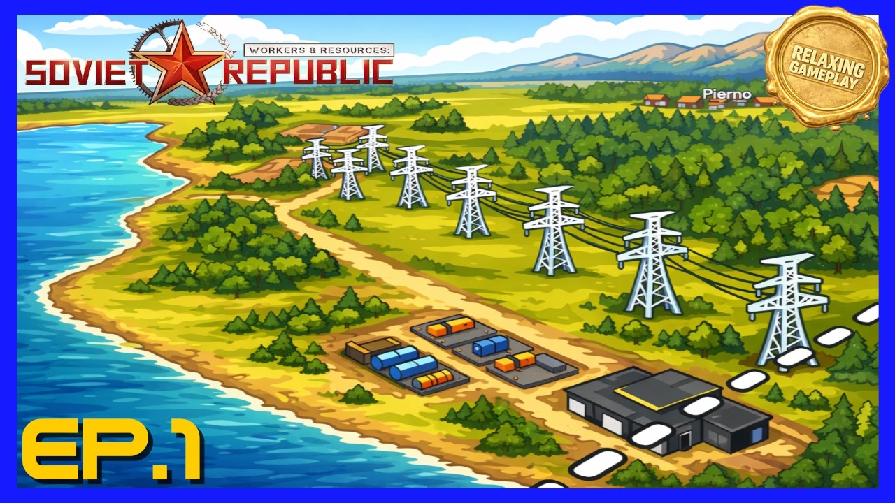 FRESH START! - Workers & Resources Realistic Mode/1960s - EP.1 | Relaxing Gameplay